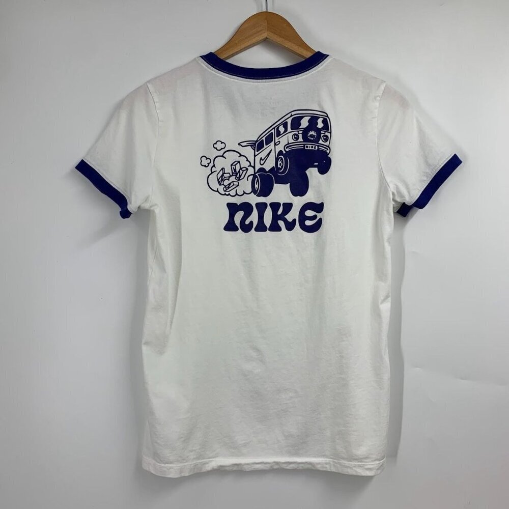 Nike Sportswear Women's Hotrod VW Dragster Retromod Short Sleeve T Shirt Size S